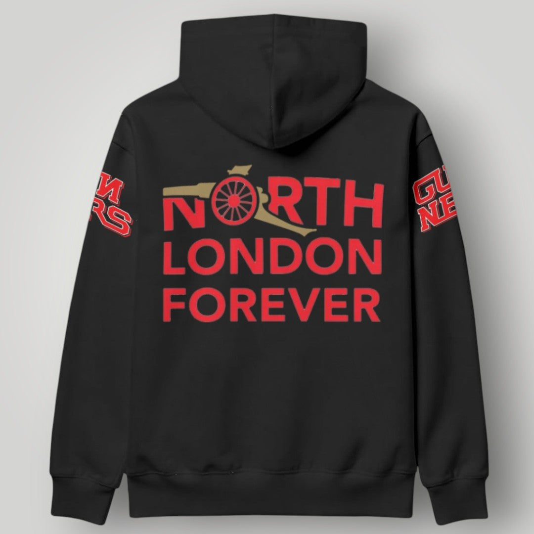 Arsenal FC "Gunners" Hoodie | Premium Cannon Graphic Sweatshirt
