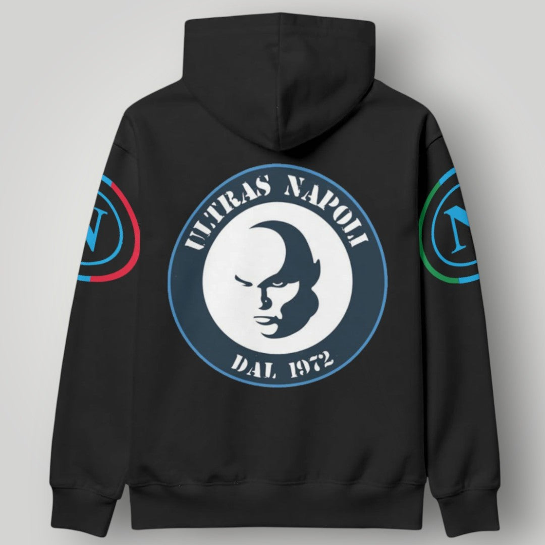 SSC Napoli Azzurri Circuit Hoodie - Tricolore Sleeve