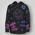 Arcane Jinx inspired neon gamer hoodie

Jinx Arcane anime cyberpunk hoodie

League of Legends Jinx fan hoodie black

Neon anime streetwear gamer sweatshirt