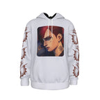 Arcane Vi inspired gamer hoodie front view

League of Legends Vi fan hoodie black

Anime streetwear Vi cosplay hoodie

Arcane style cyberpunk gamer sweatshirt