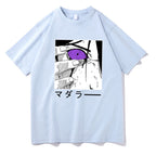 Naruto Sasuke Printed Short Sleeve T-shirt