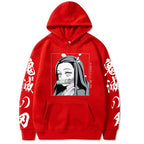 Demon Slayer Loose Hoodie - Harajuku Style