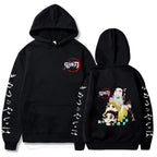 Demon Slayer Loose Hooded Sweatshirt