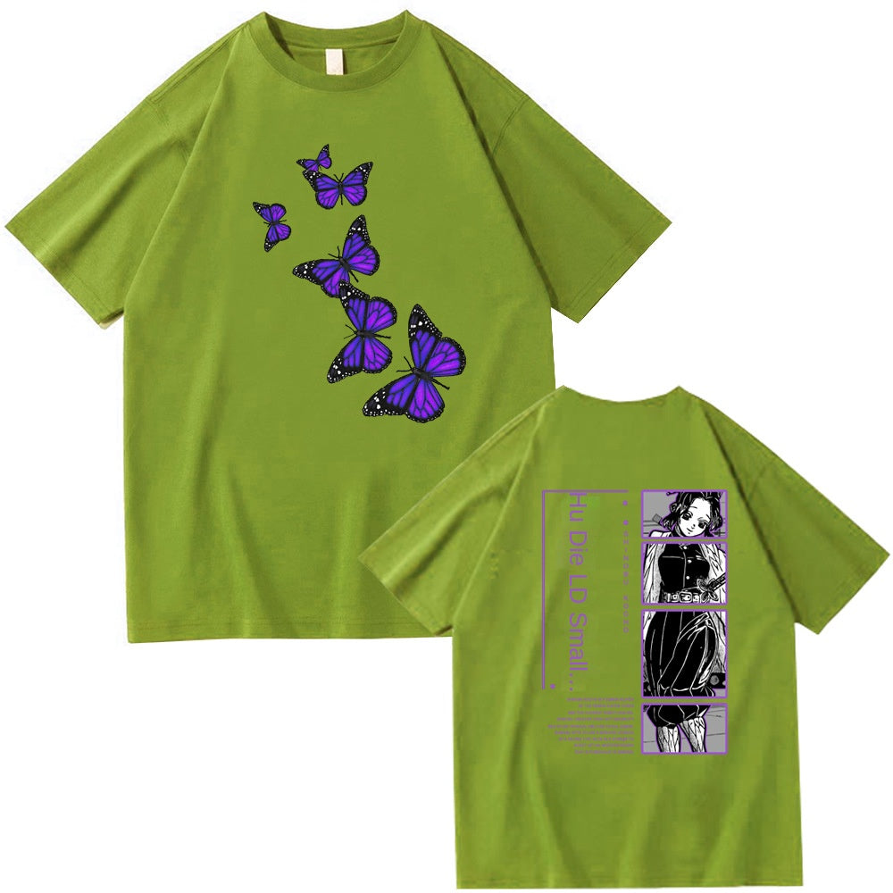 Demon Slayer Kochou Shinobu Butterfly Ninja Tee