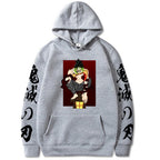 Demon Slayer Daki and Gyutaro Print Sweatshirt