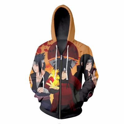 Naruto Akatsuki Cloak Hoodie - 3D Printed Sweatshirt