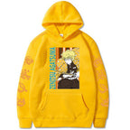Zenitsu Agatsuma Demon Slayer Loose Hoodie Sweatshirt