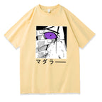 Naruto Sasuke Printed Short Sleeve T-shirt
