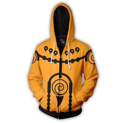 Naruto Akatsuki Cloak Hoodie - 3D Printed Sweatshirt
