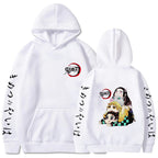 Demon Slayer Loose Hooded Sweatshirt