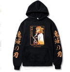 Rengoku Kyoujurou Printed Hoodie - Demon Slayer