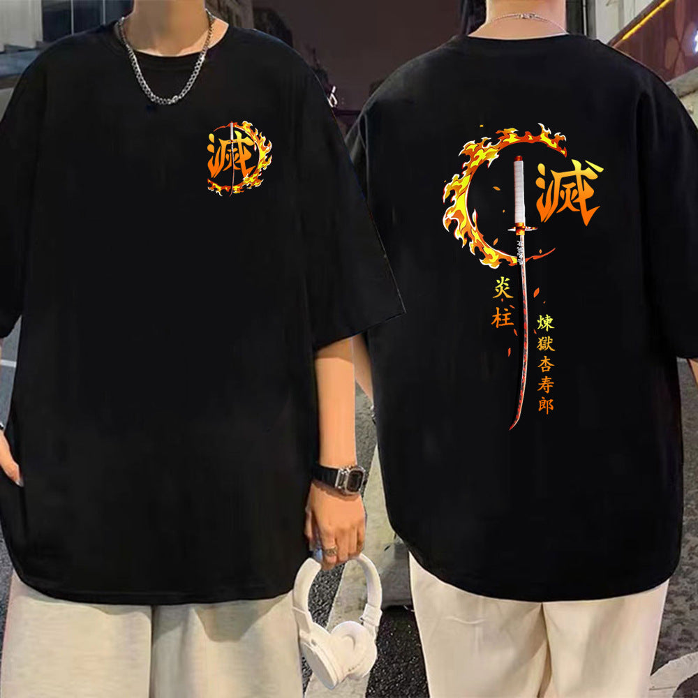 Demon Slayer Rengoku Kyoujurou Short Sleeve T-Shirt