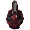 Naruto Akatsuki Cloak Hoodie - 3D Printed Sweatshirt