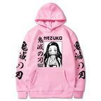 Demon Slayer Black Hoodie - Casual Loose Fit