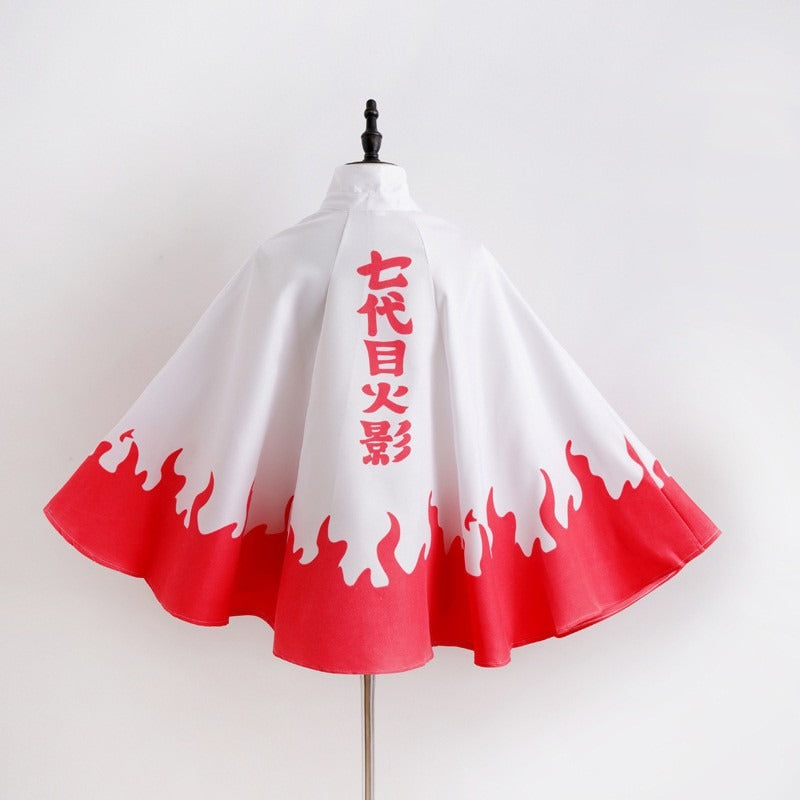 Naruto Red Cloud Robe - Anime Cosplay Costume