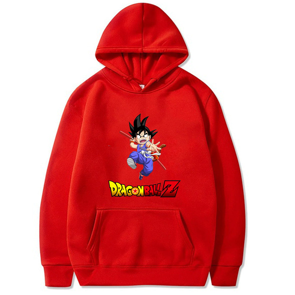 Dragon Ball Hooded Sweatshirt - Harajuku Style