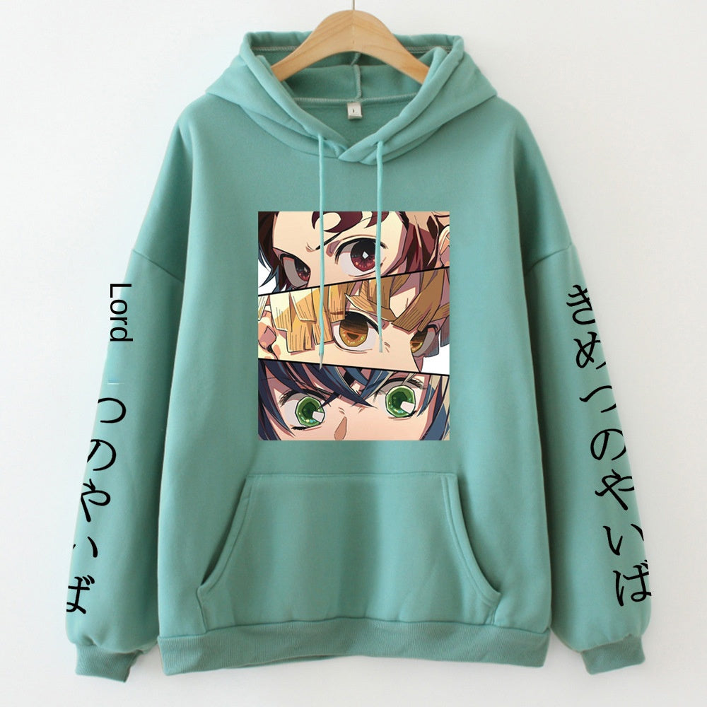Demon Slayer Printed Hoodie - Stylish & Comfortable