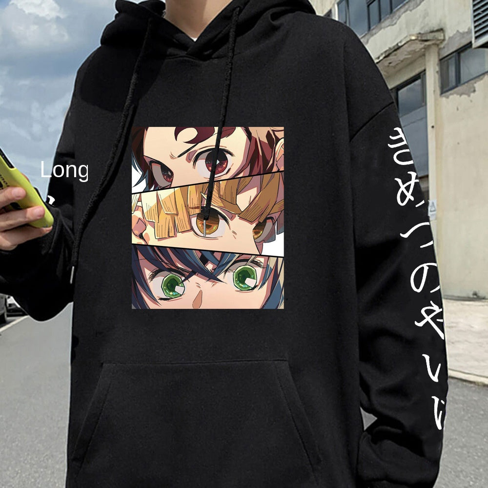 Demon Slayer Printed Hoodie - Stylish & Comfortable