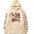 Demon Slayer Printed Hoodie - Stylish & Comfortable