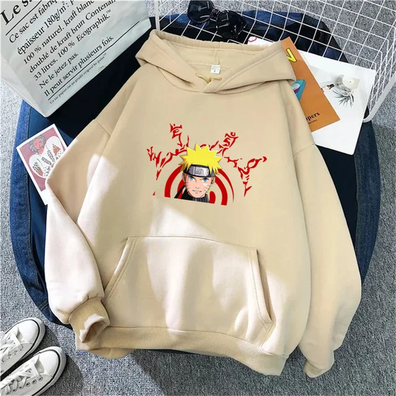 Spring Naruto Anime Hoodie Sweatshirt for Men & Women