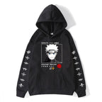 Naruto Whirlpool Print Hoodie - Large Size