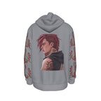 Arcane Vi inspired gamer hoodie front view

League of Legends Vi fan hoodie black

Anime streetwear Vi cosplay hoodie

Arcane style cyberpunk gamer sweatshirt