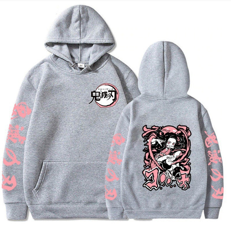 Japanese Anime Ghost Slayer Hoodie for Students