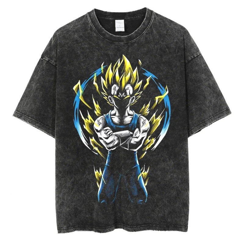 Summer Dragon Ball Anime Pattern T-Shirt