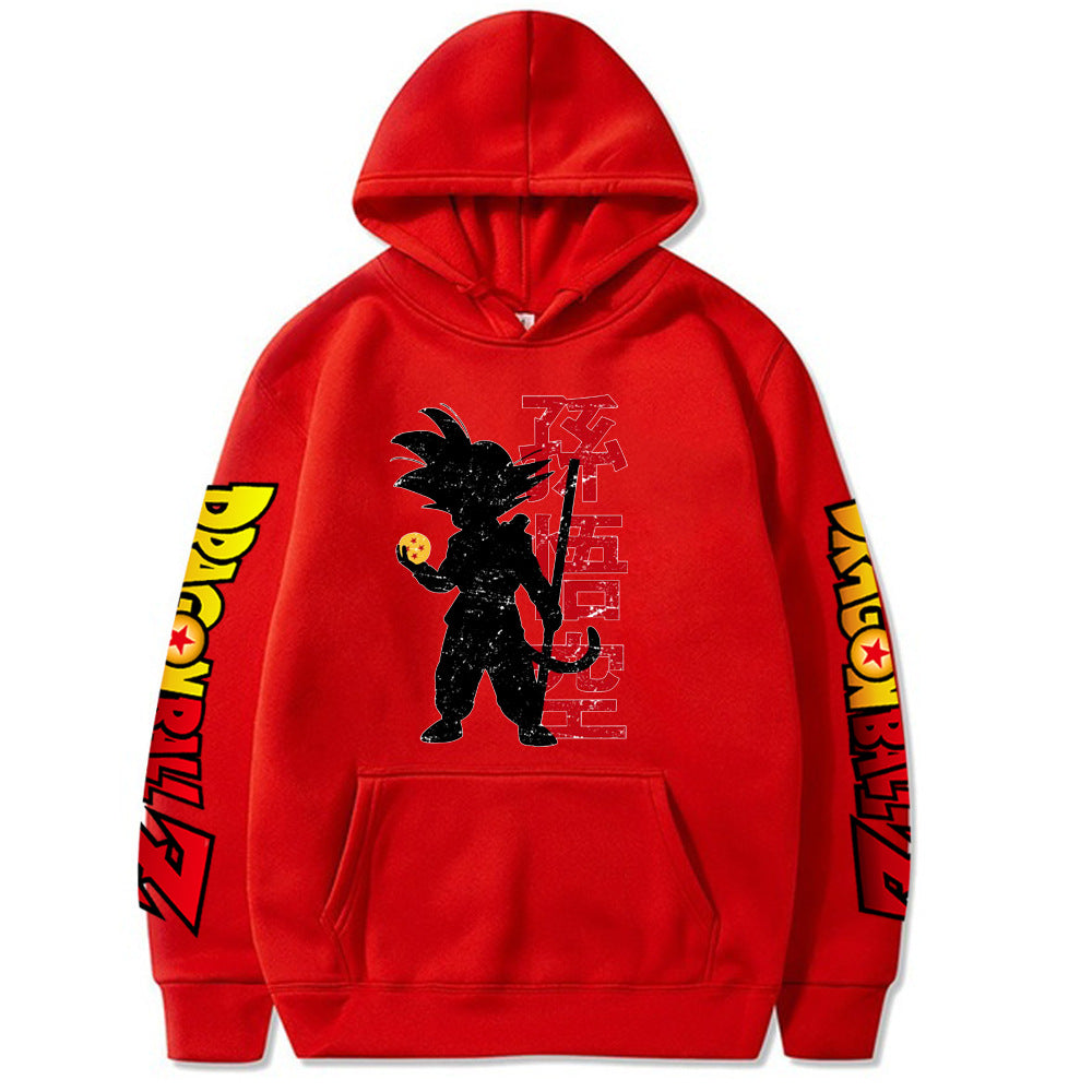 Goku Dragon Ball Printed Hoodie Sweatshirt