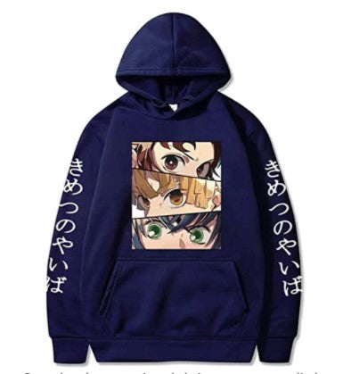 Demon Slayer Printed Hoodie - Stylish & Comfortable
