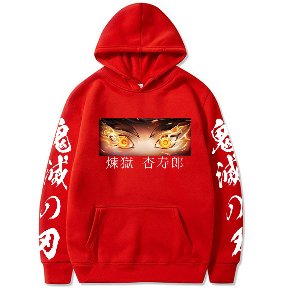 Rengoku Kyoujurou Demon Slayer Hoodie Sweatshirt