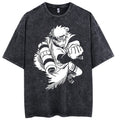 Vintage Naruto Print Cotton T-Shirt