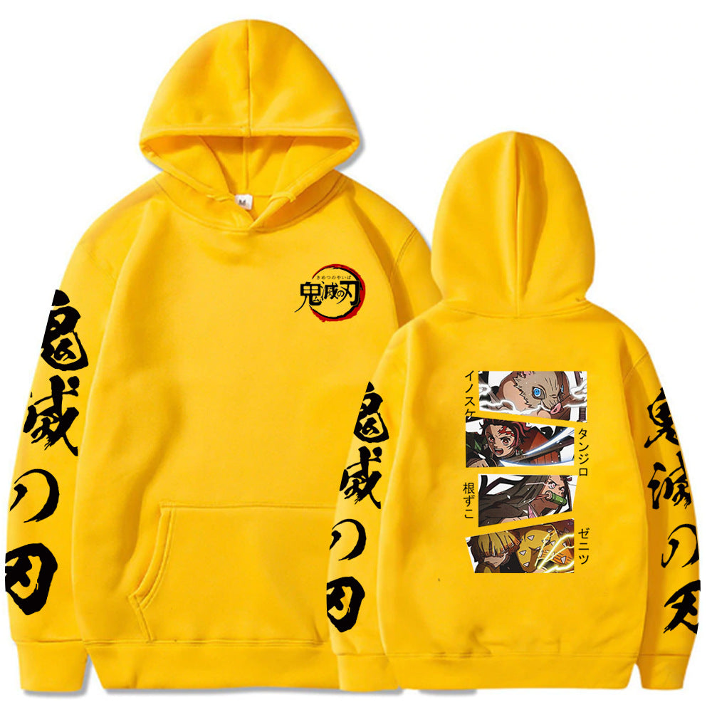Demon Slayer Hoodie Sweatshirt - Harajuku Style