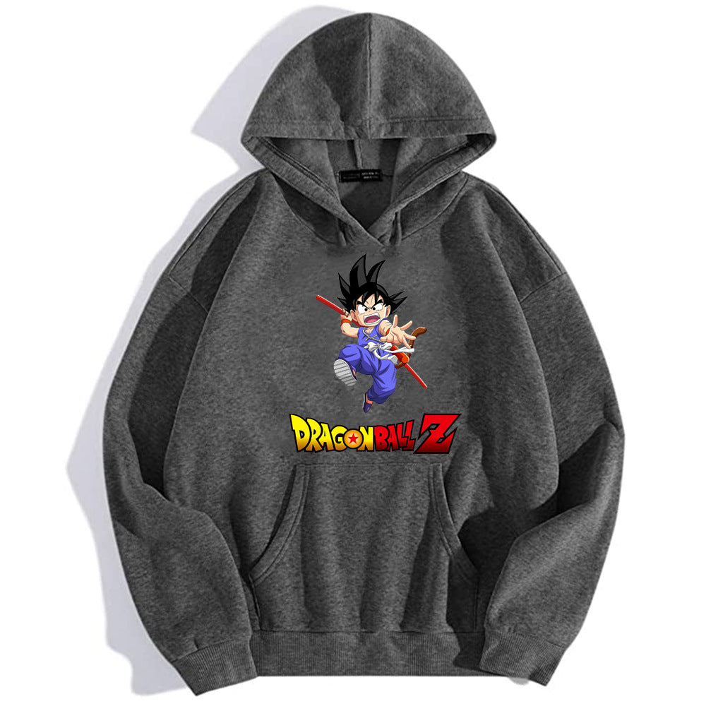 Dragon Ball Hooded Sweatshirt - Harajuku Style