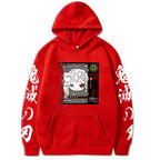 Demon Slayer Printed Hoodie - Harajuku Style