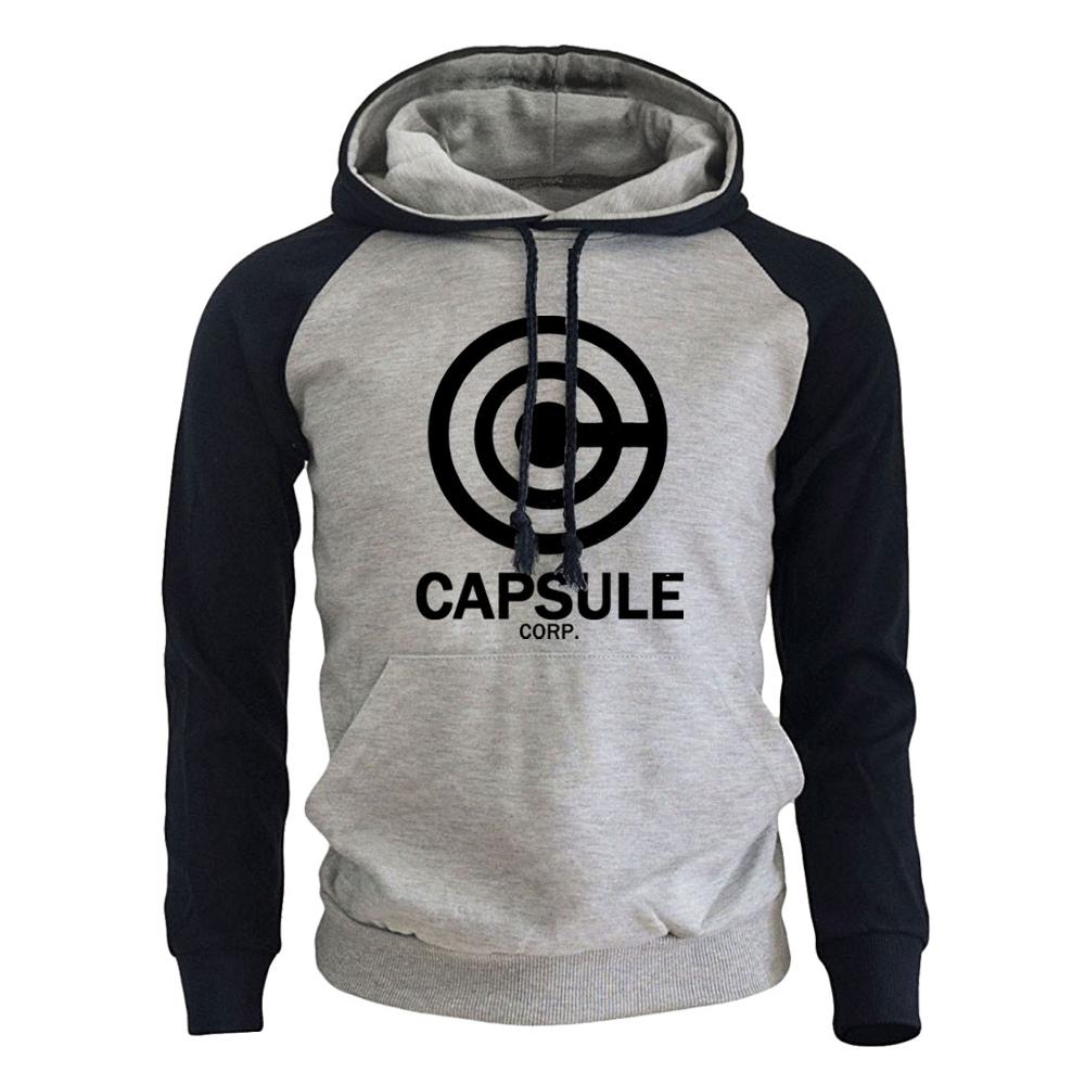 Dragon Ball Fleece Raglan Sweatshirts for Men