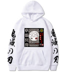 Demon Slayer Printed Hoodie - Harajuku Style