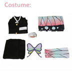 Shinobu Kochou Anime Cosplay Costume Set