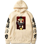Demon Slayer Daki and Gyutaro Print Sweatshirt