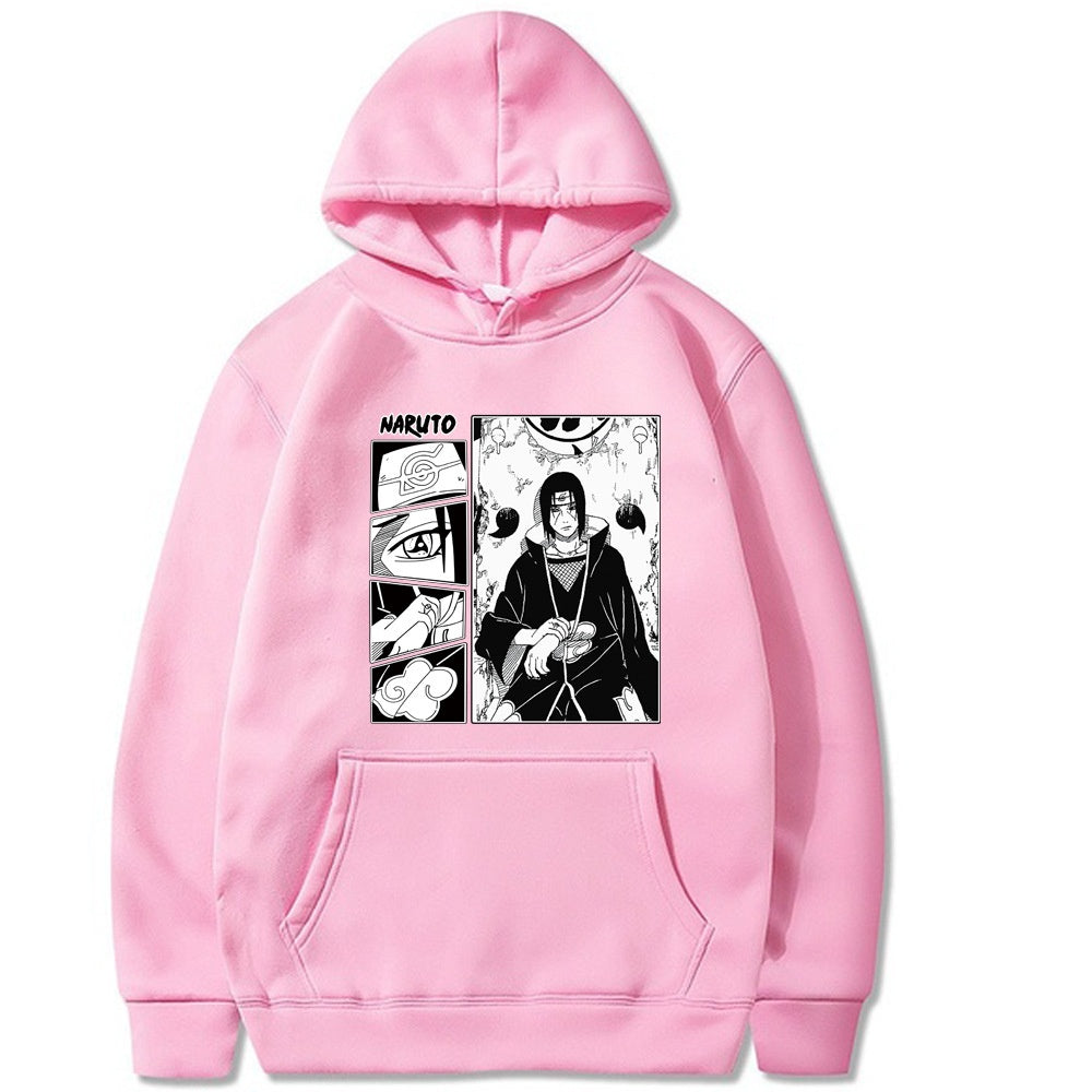 Naruto Itachi Hoodie with Velvet