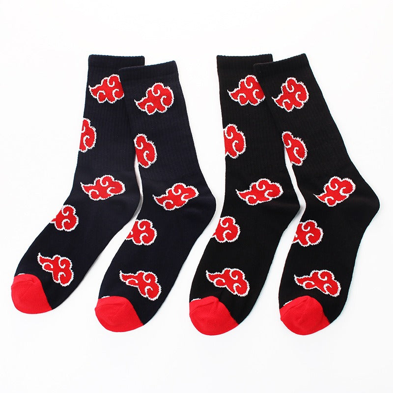 Naruto Anime Cotton Tube Socks for Men & Women