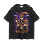 Vintage Naruto Payne Anime Casual T-Shirt