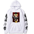 Demon Slayer Daki and Gyutaro Print Sweatshirt