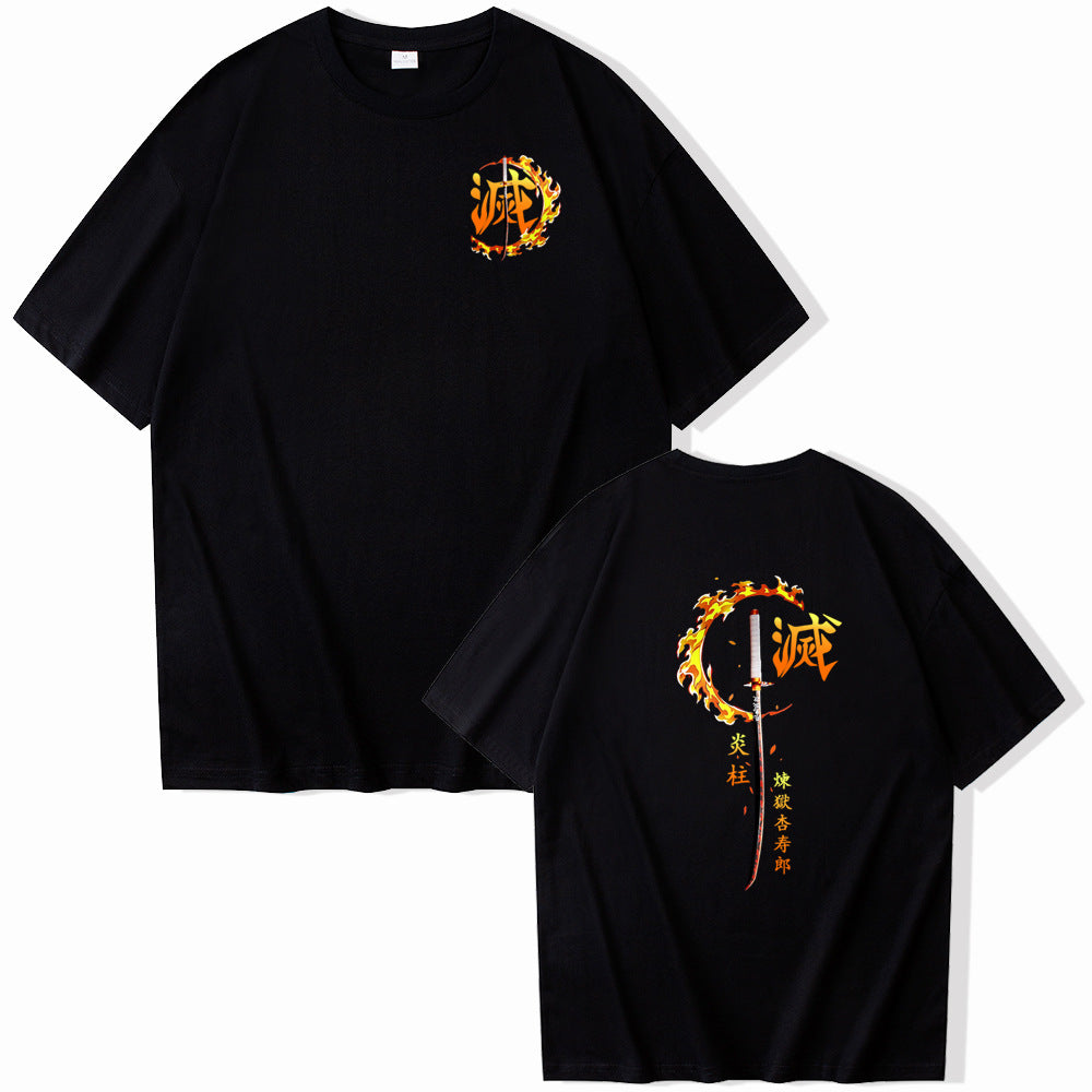 Demon Slayer Rengoku Kyoujurou Short Sleeve T-Shirt