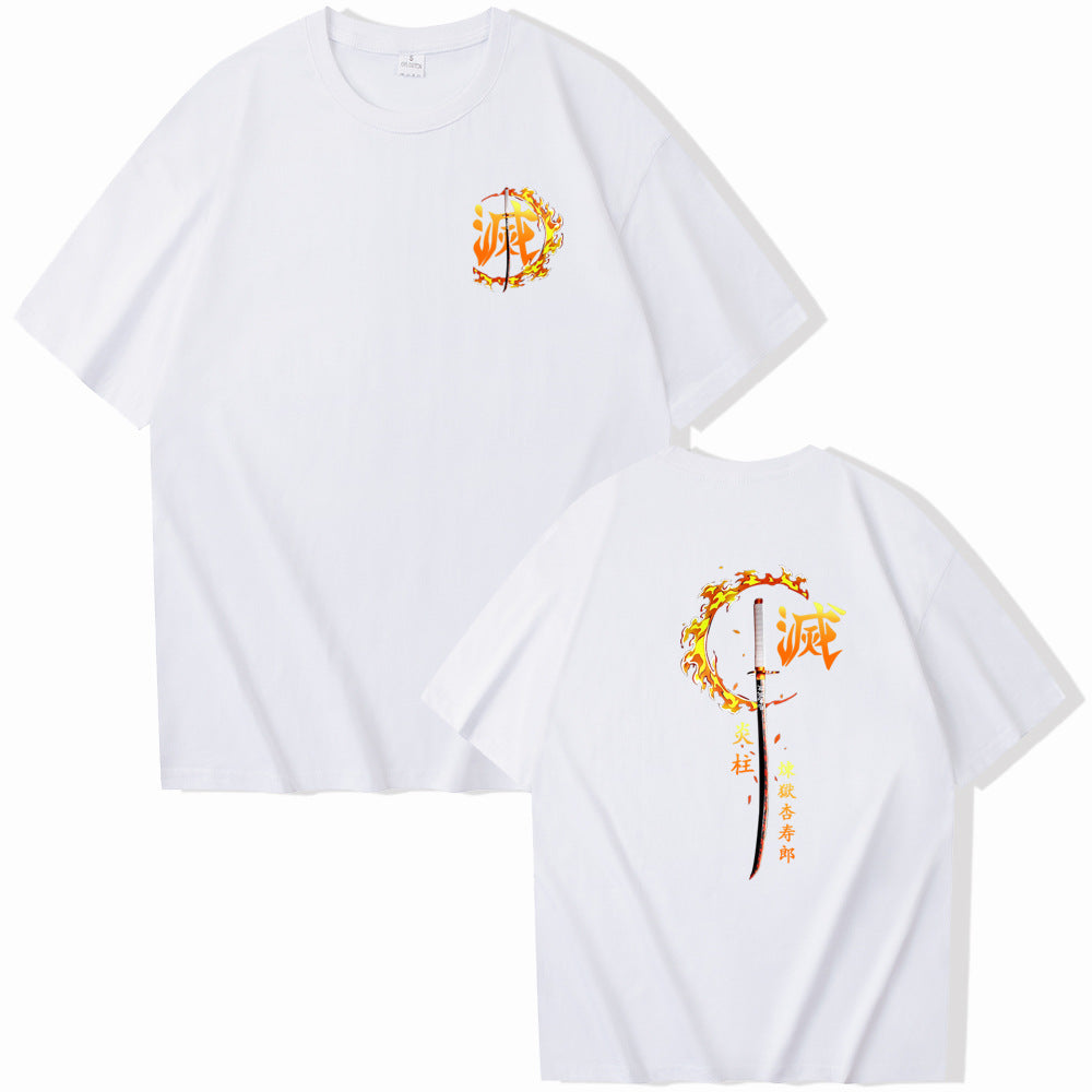 Demon Slayer Rengoku Kyoujurou Short Sleeve T-Shirt
