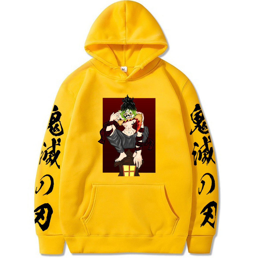 Demon Slayer Daki and Gyutaro Print Sweatshirt