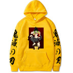 Demon Slayer Daki and Gyutaro Print Sweatshirt