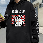 Demon Slayer Loose Hooded Sweatshirt