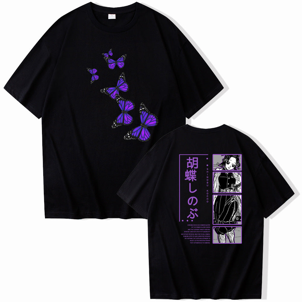 Demon Slayer Kochou Shinobu Butterfly Ninja Tee