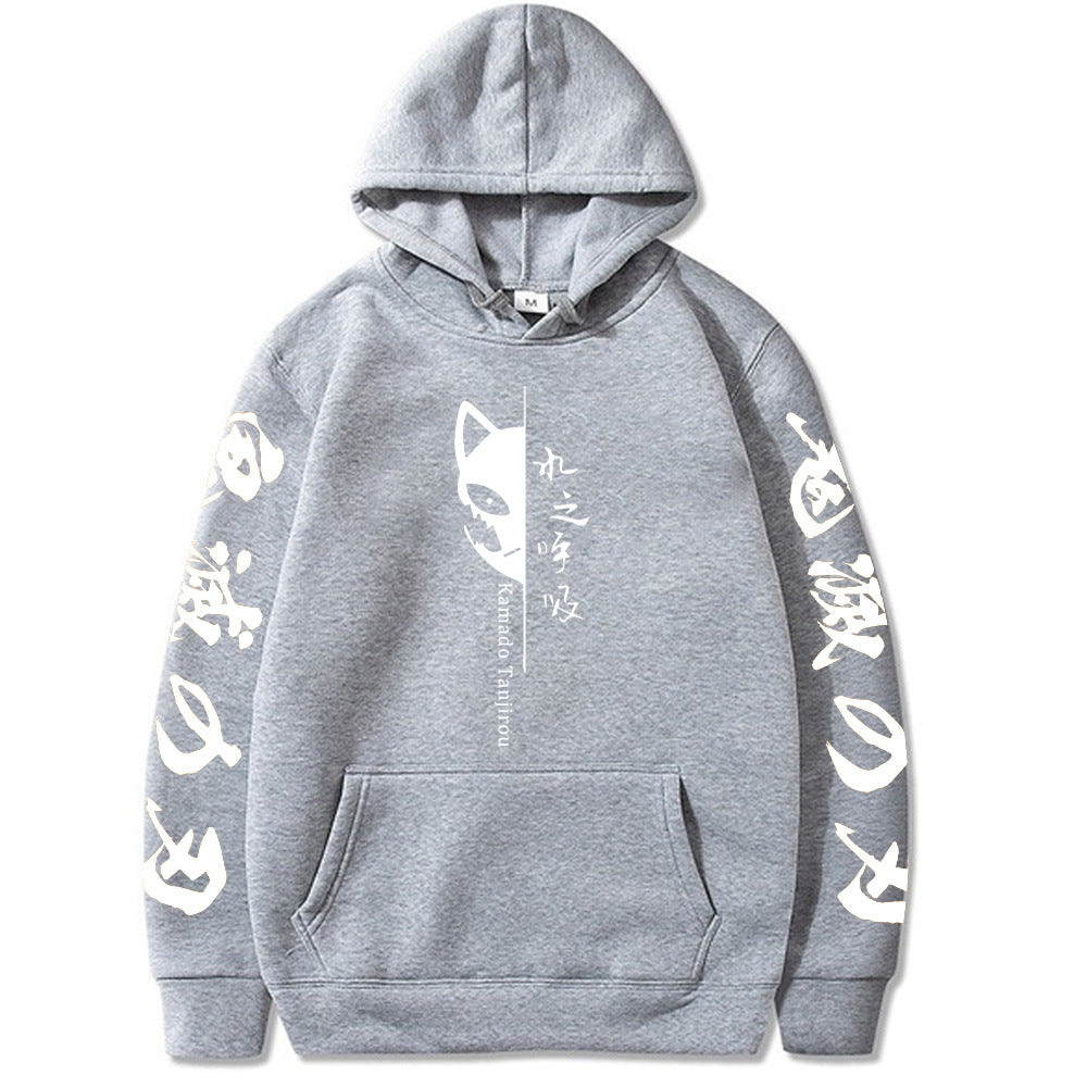 Demon Slayer Kamado Tanjirou Hooded Sweatshirt